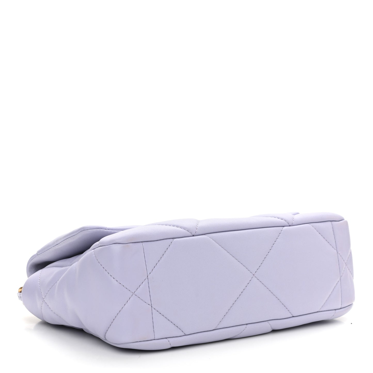 Lambskin Quilted Medium Chanel 19 Flap Light Purple