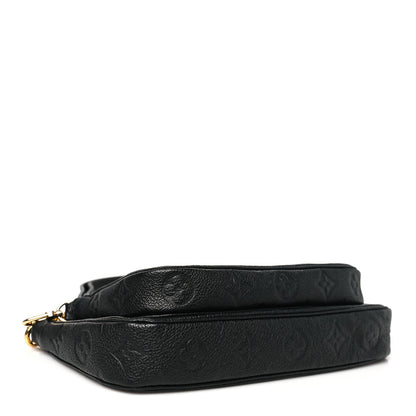 Louis Vuitton Empreinte Monogram Giant Multi Pochette Accessories Black 4 of 10