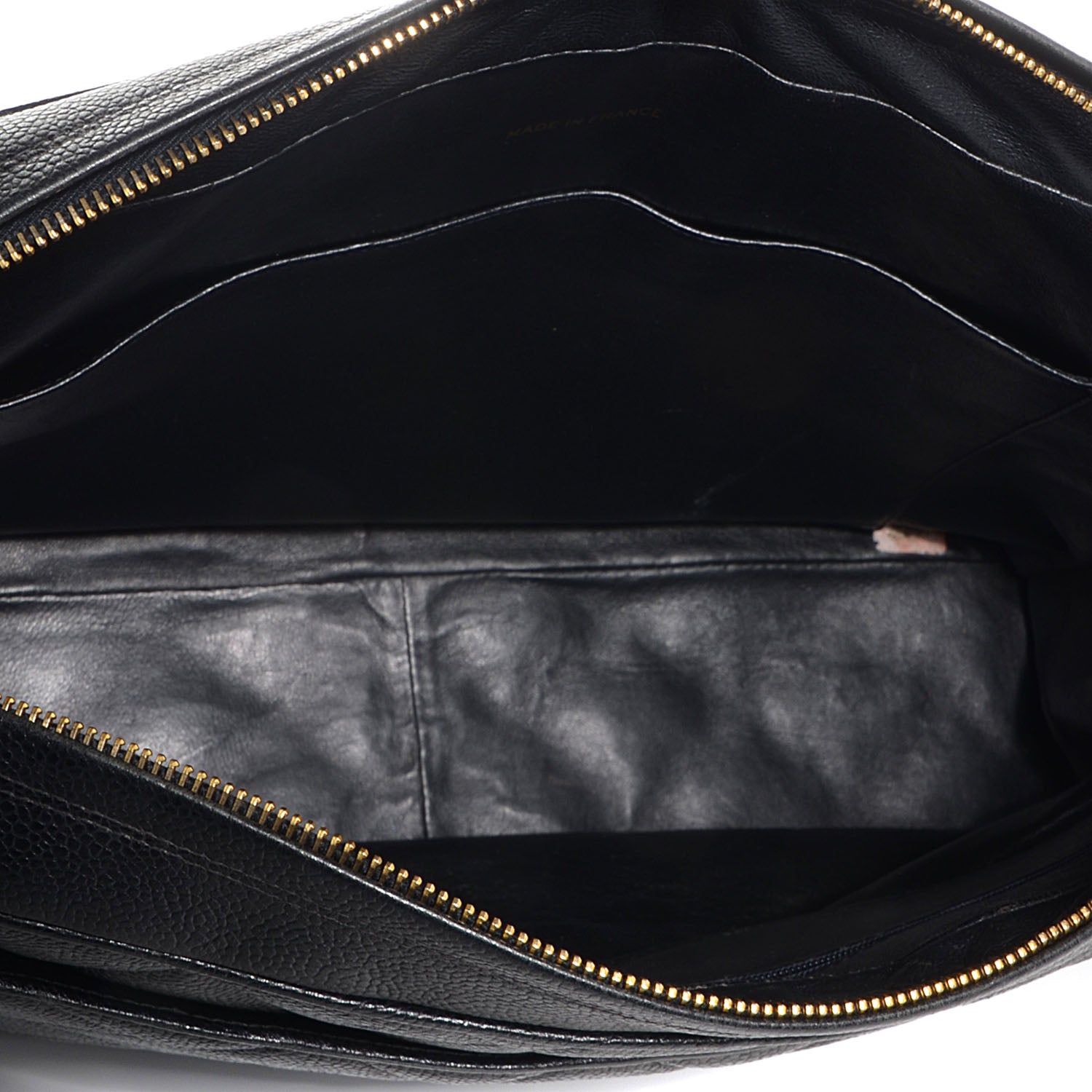 Chanel Caviar Envelope Large Camera Case Black 5 of 9