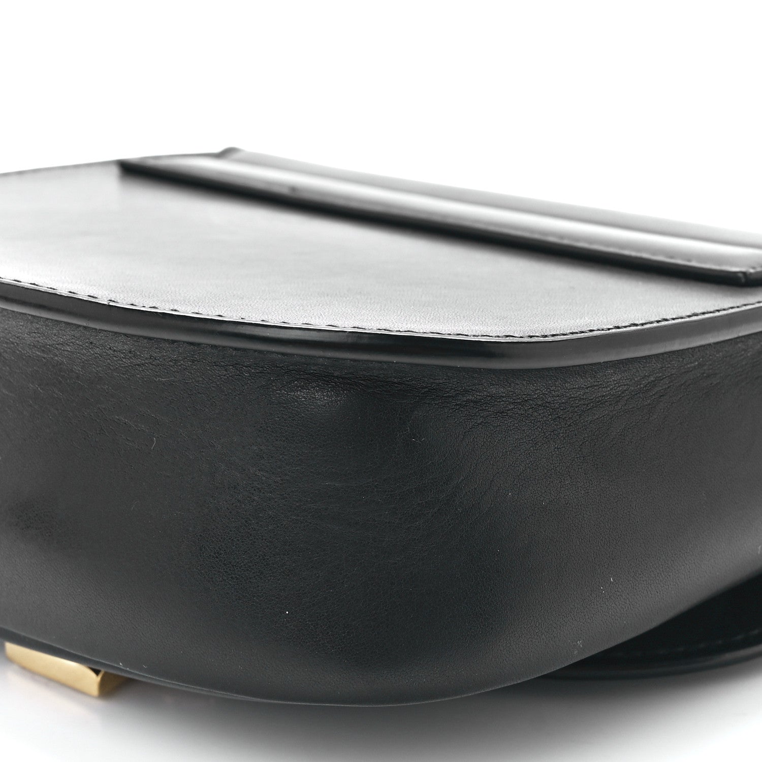 Saint Laurent Smooth Calfskin Classic Monogram Small Kaia Satchel Black 12 of 12