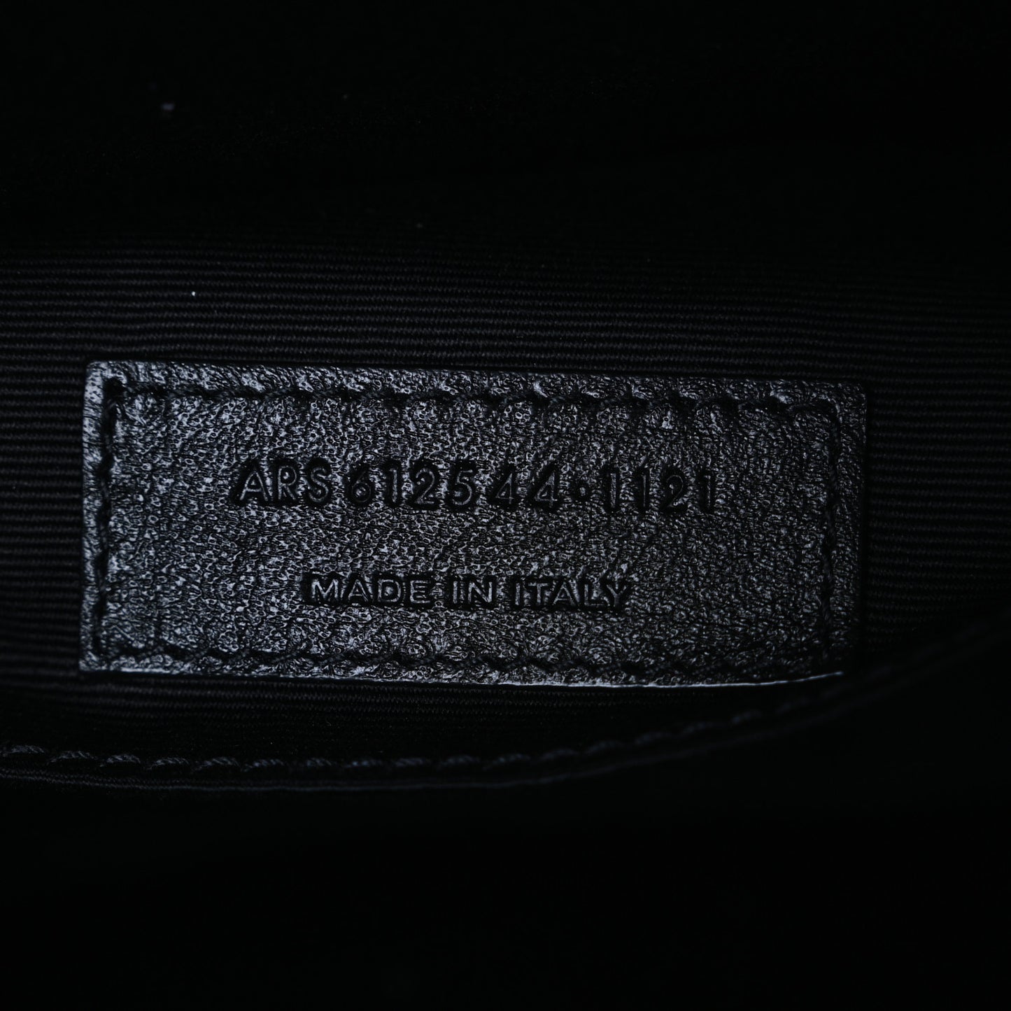 Calfskin Matelasse Monogram Lou Camera Bag Black