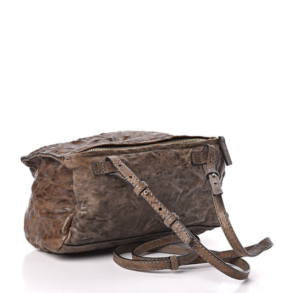 Givenchy Tumbled Sheepskin Mini Pandora Charcoal 3 of 10