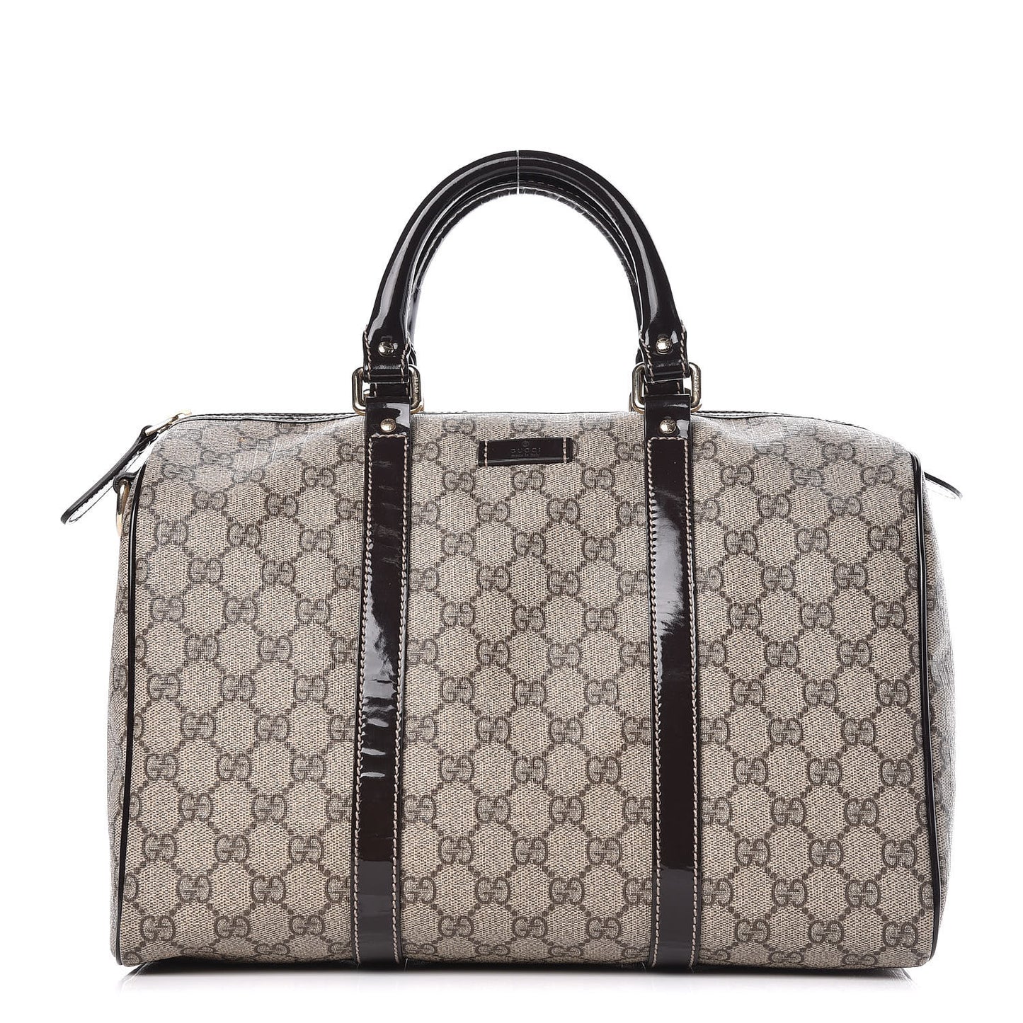 GG Plus Monogram Medium Joy Boston Dark Brown