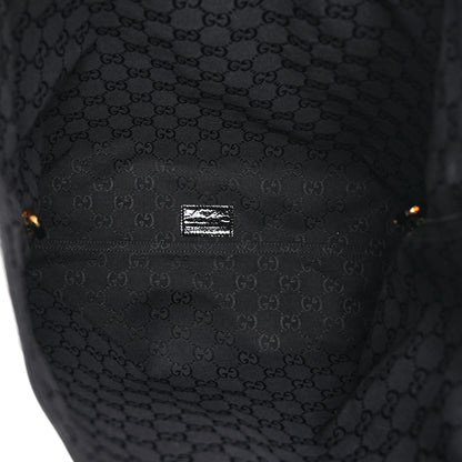 Gucci GG Monogram Bamboo Reversible Tote Black 9 of 18