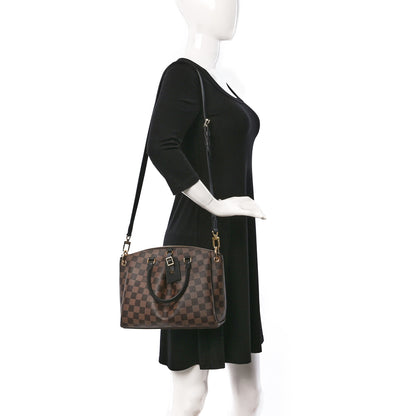 Louis Vuitton Damier Ebene Odeon Tote PM Black 2 of 8