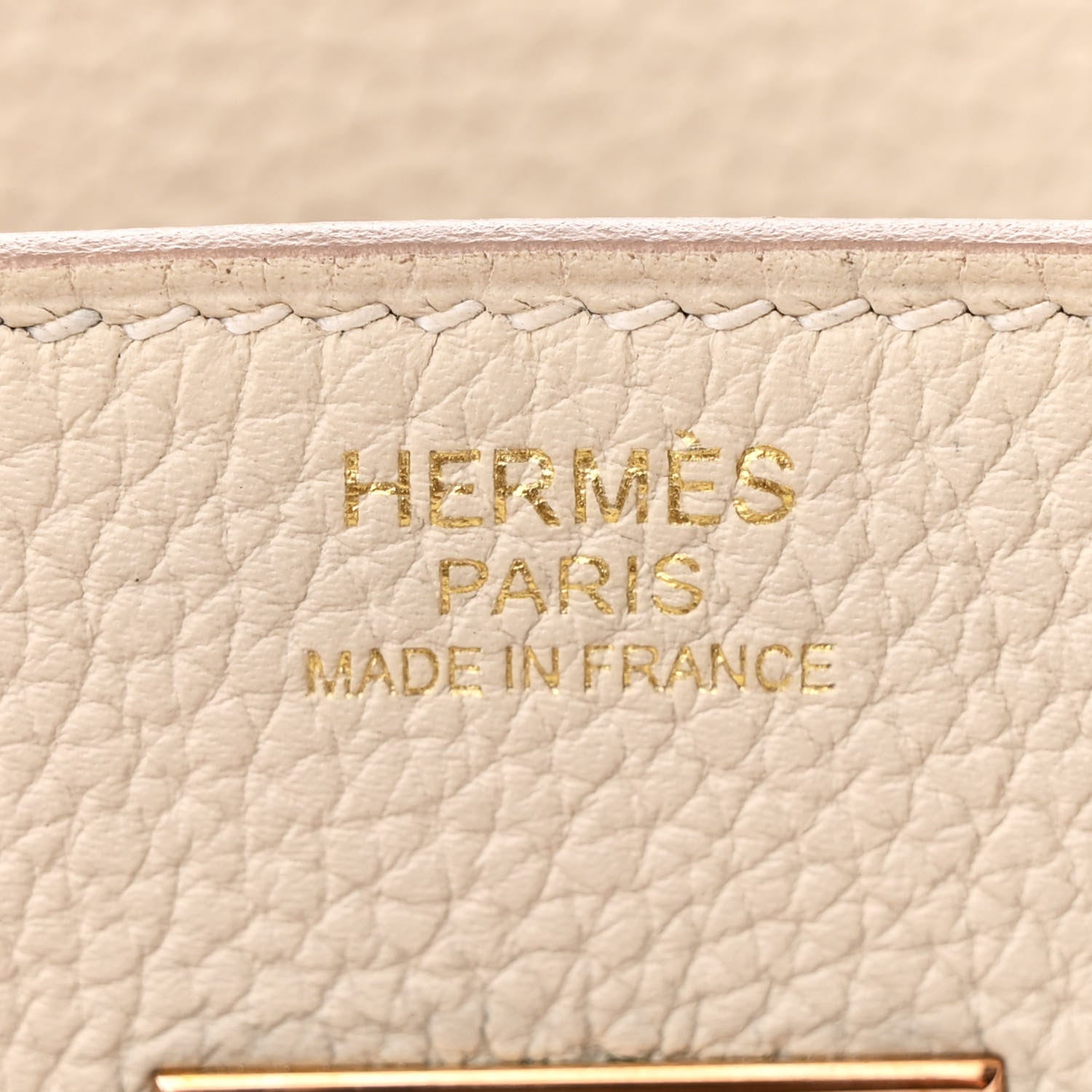 Hermes Togo Birkin 30 Craie 6 of 12