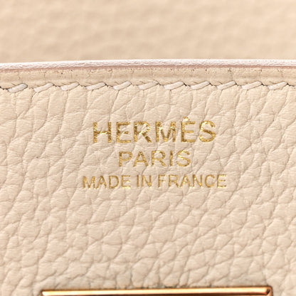 Hermes Togo Birkin 30 Craie 6 of 12