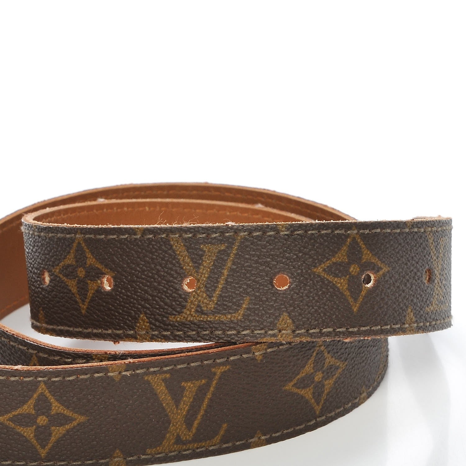Louis Vuitton Monogram Saks Fifth Avenue Ellipse Belt 32 5 of 6