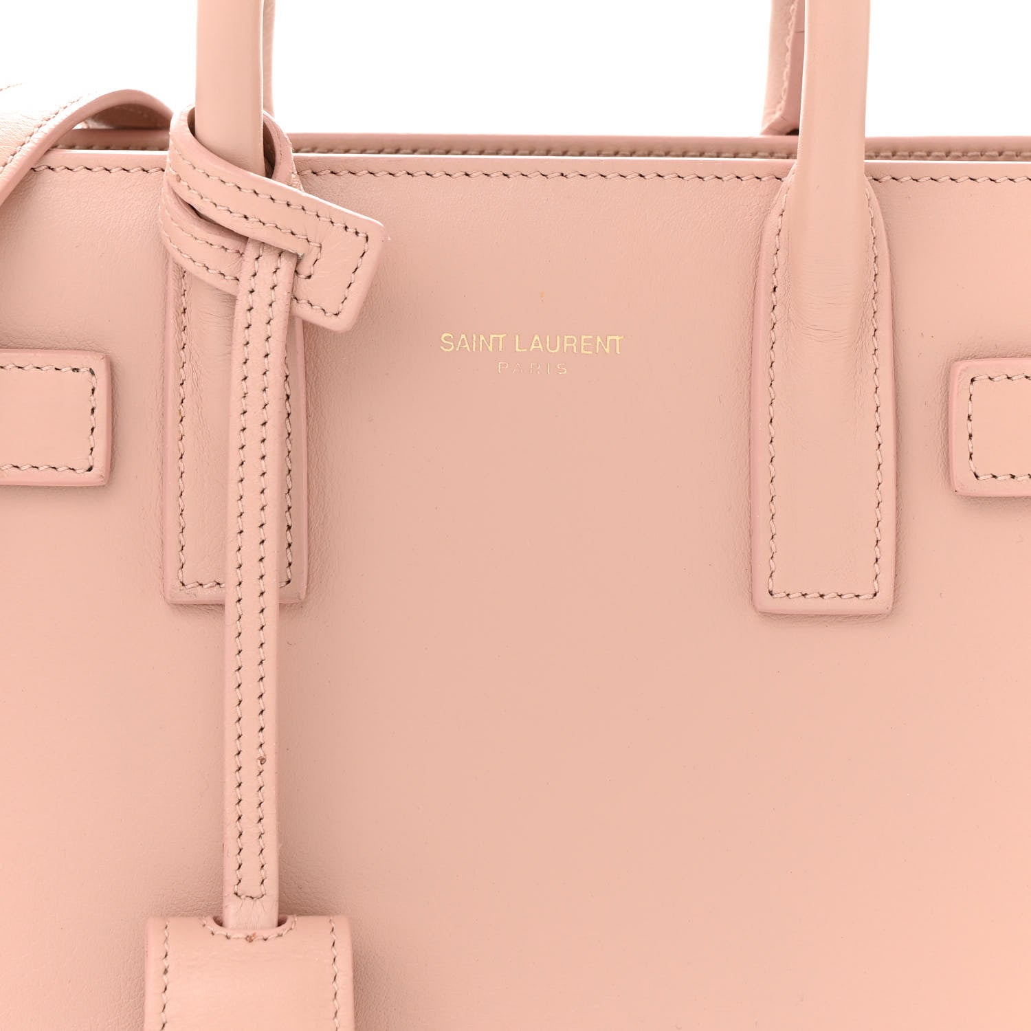 Saint Laurent Calfskin Nano Sac De Jour Pale Pink 6 of 13