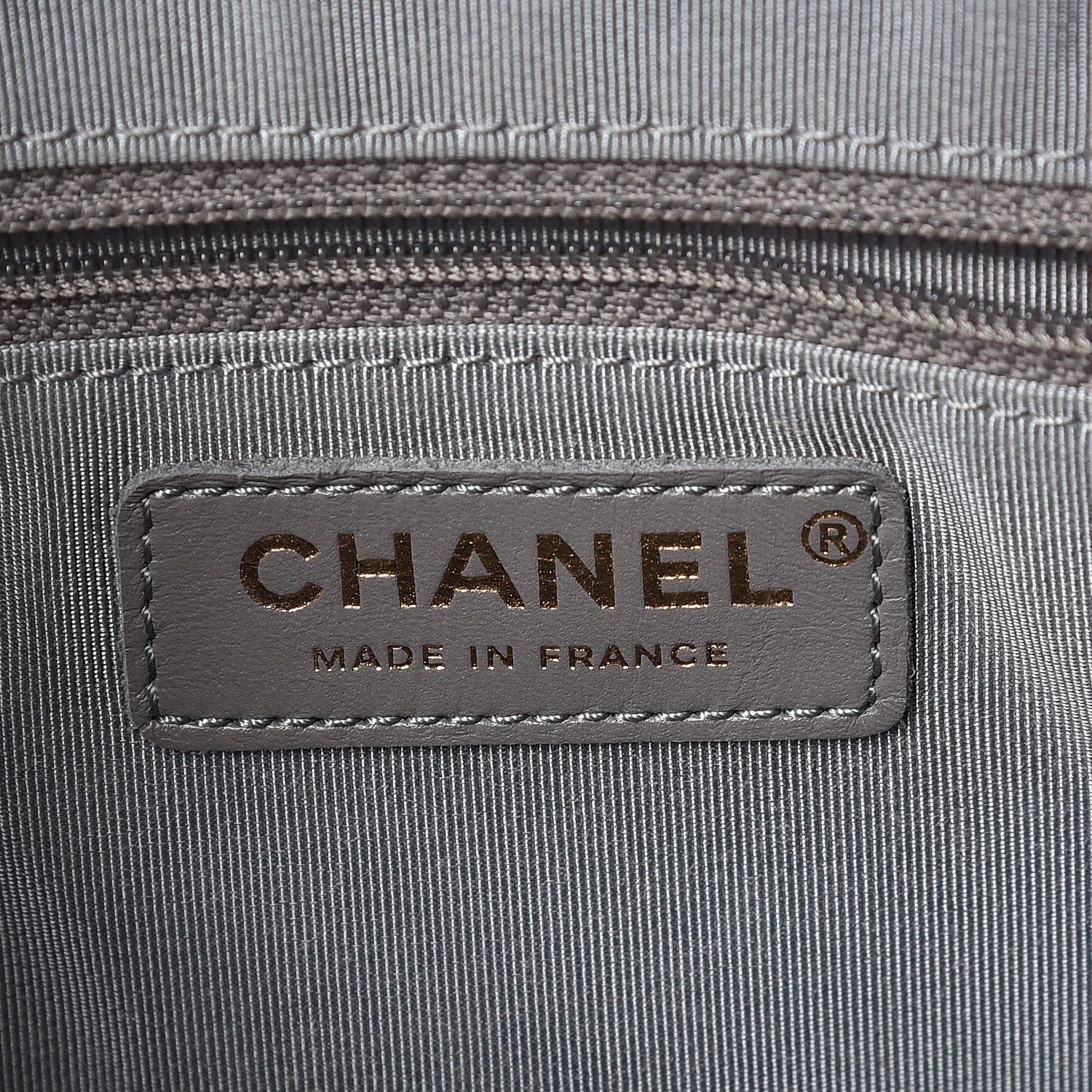 Chanel Iridescent Caviar Flat Quilted Small Coco Tassel Camera Case Grey 6 of 10