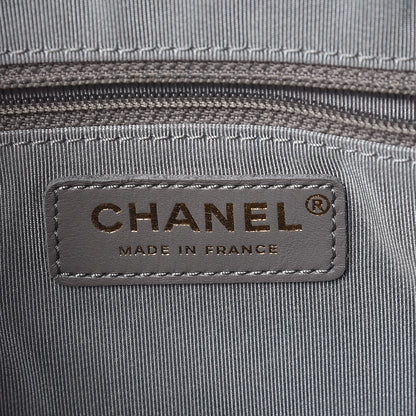Chanel Iridescent Caviar Flat Quilted Small Coco Tassel Camera Case Grey 6 of 10