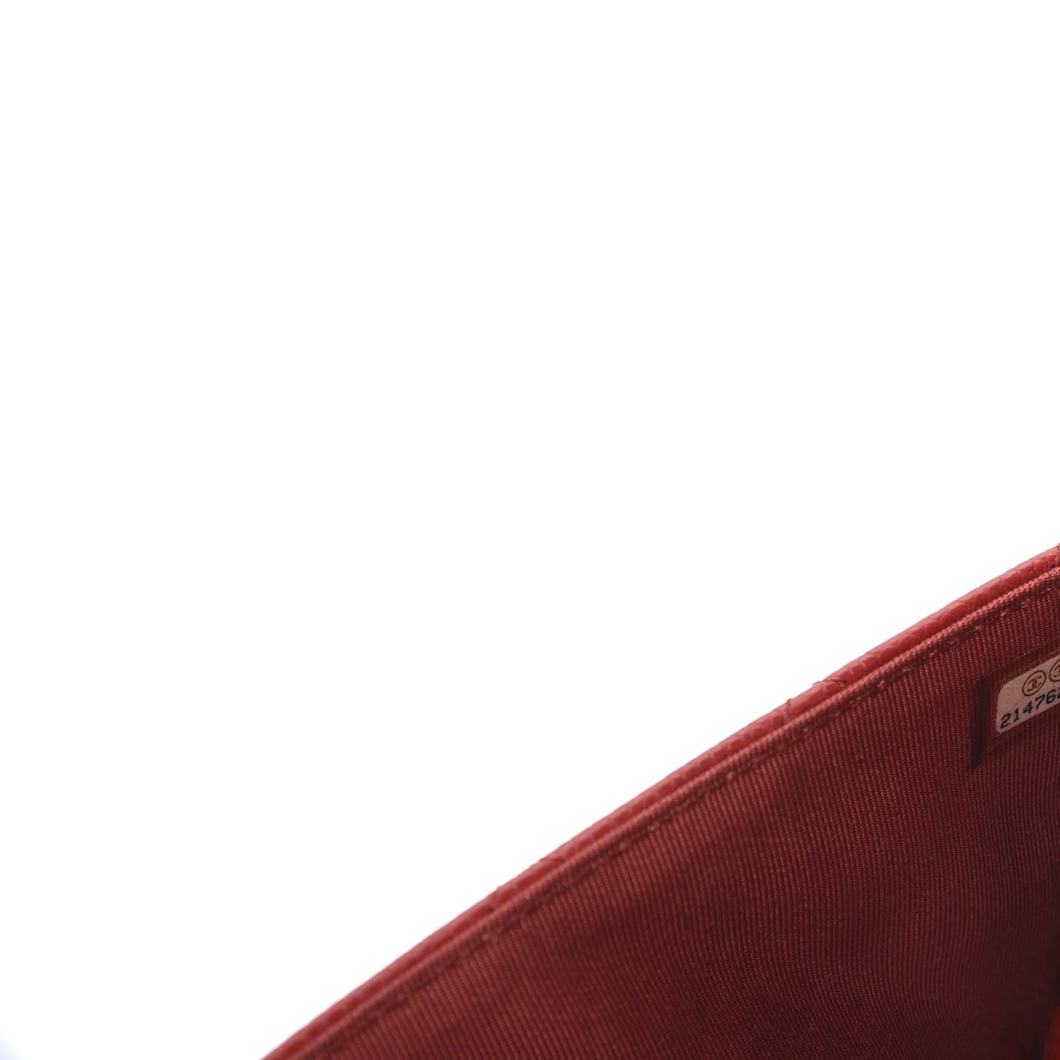 Chanel Caviar Quilted Wallet On Chain WOC Red 8 of 10