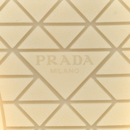 Prada Suede Saint Tropez Loafer 39 Ecru 7 of 9