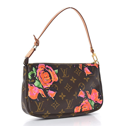 Louis Vuitton Monogram Roses Pochette Accessories 3 of 10