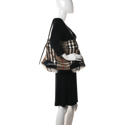 Burberry House Check Canterbury Tote Black 2 of 13