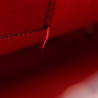Valentino Garavani Lambskin Medium Rockstud Spike Shoulder Bag Red 10 of 10