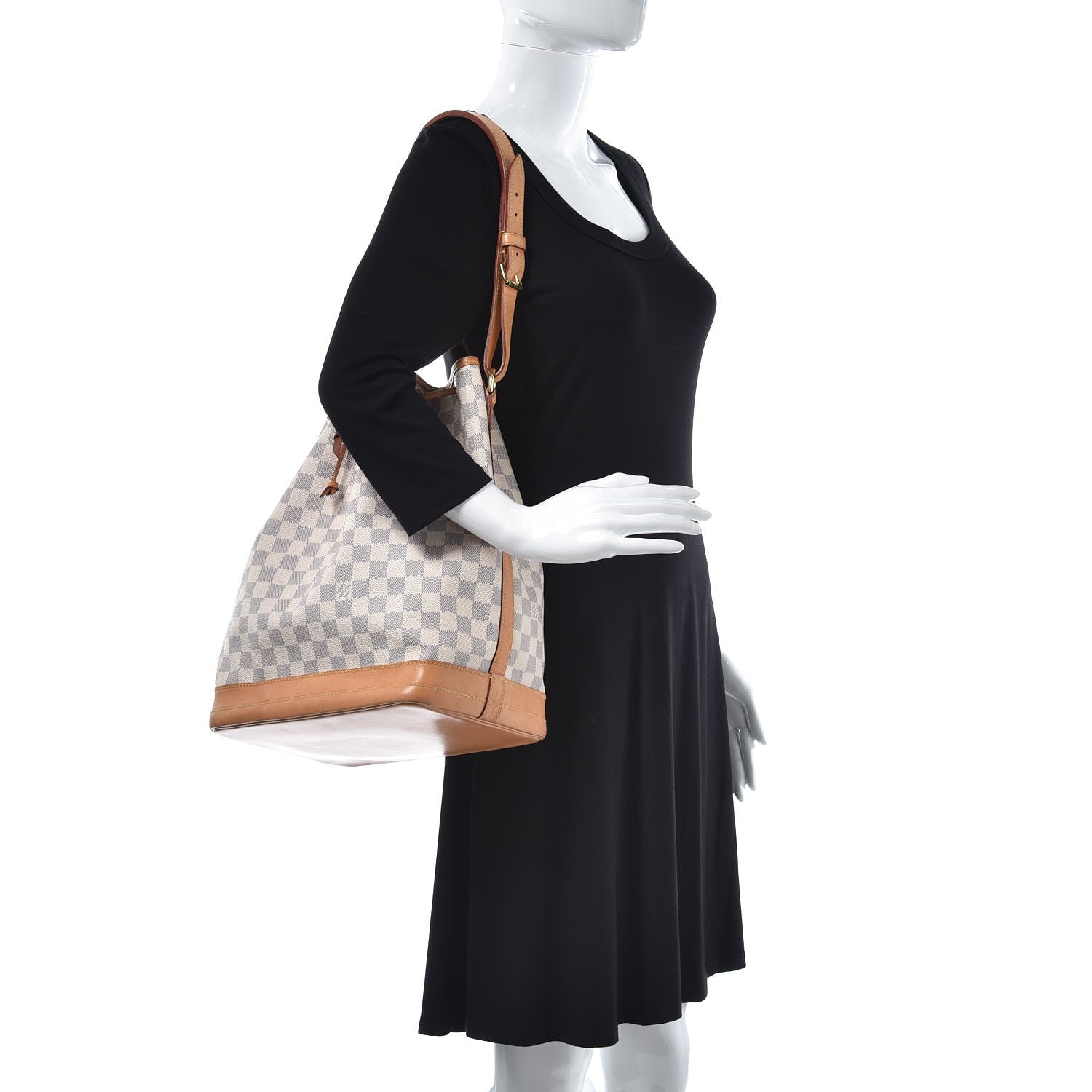 Louis Vuitton Damier Azur Noe 2 of 14