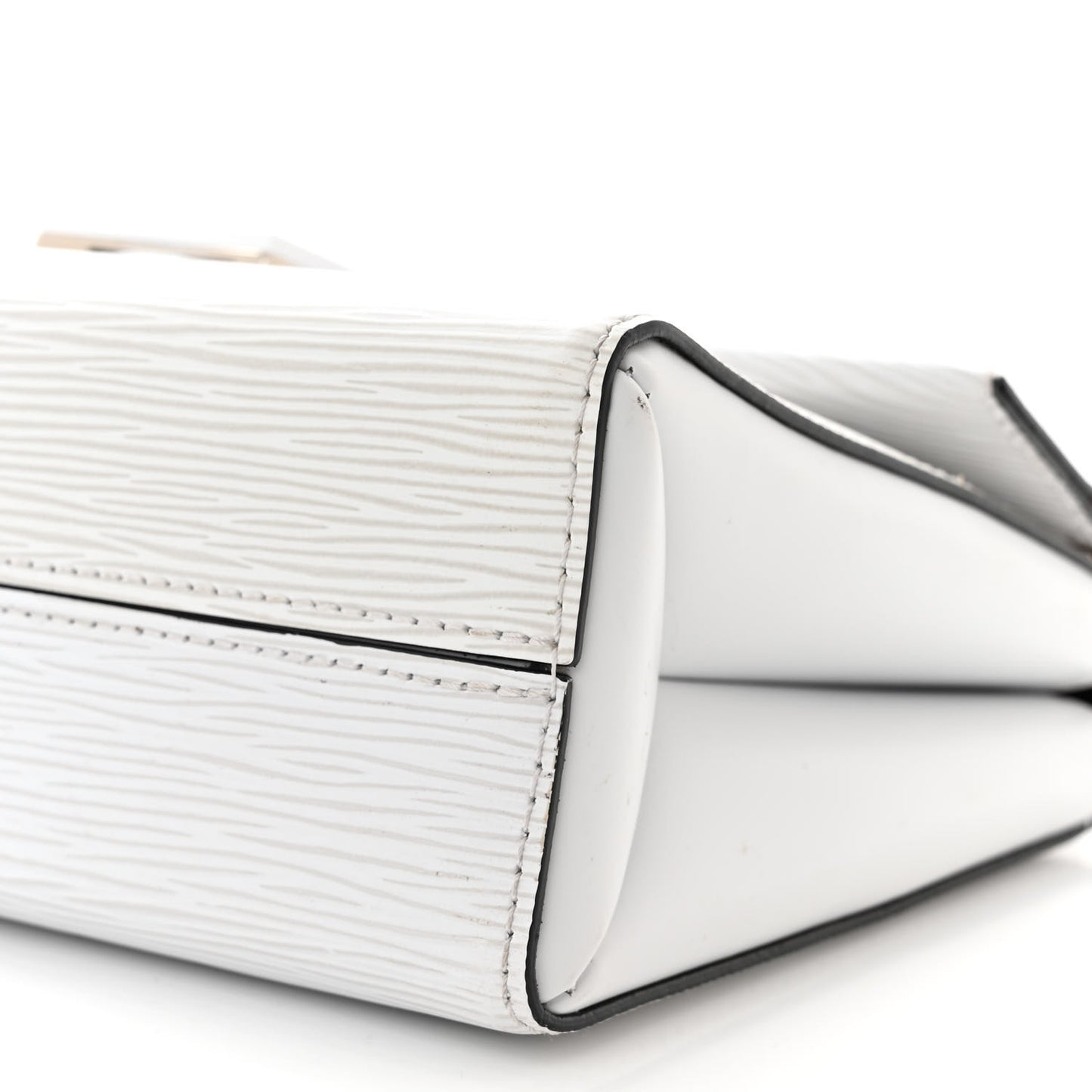 Epi Pochette Grenelle White