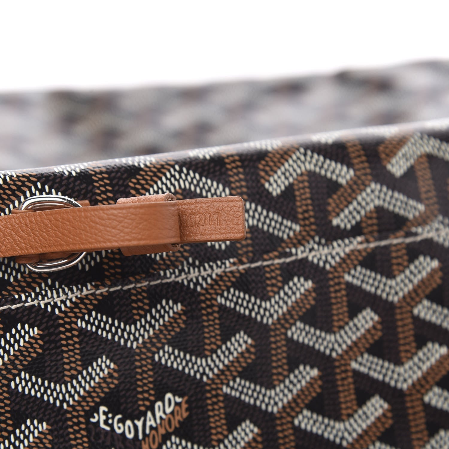 Goyard Goyardine Saint Louis GM Black Gold 7 of 10