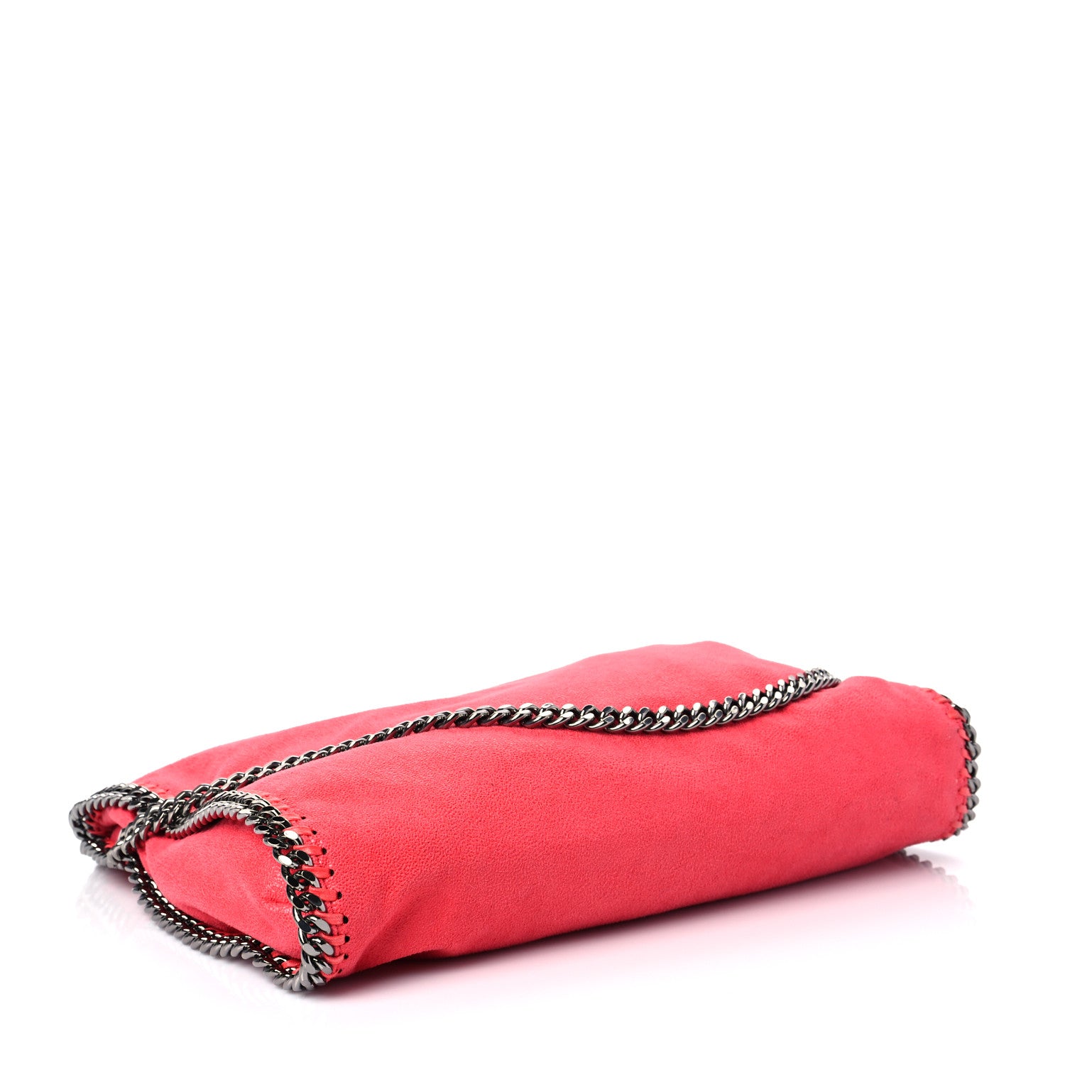 Stella McCartney Shaggy Deer Falabella Fold Over Tote Flame 4 of 9