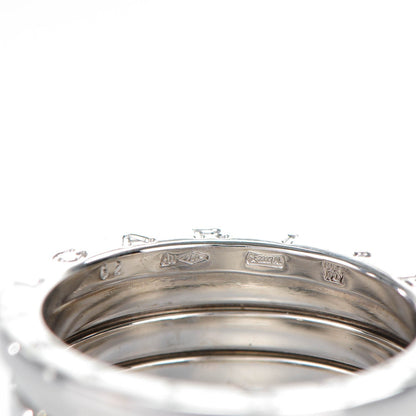 Bulgari 18K White Gold B.Zero1 Four-Band Ring 62 10 5 of 6