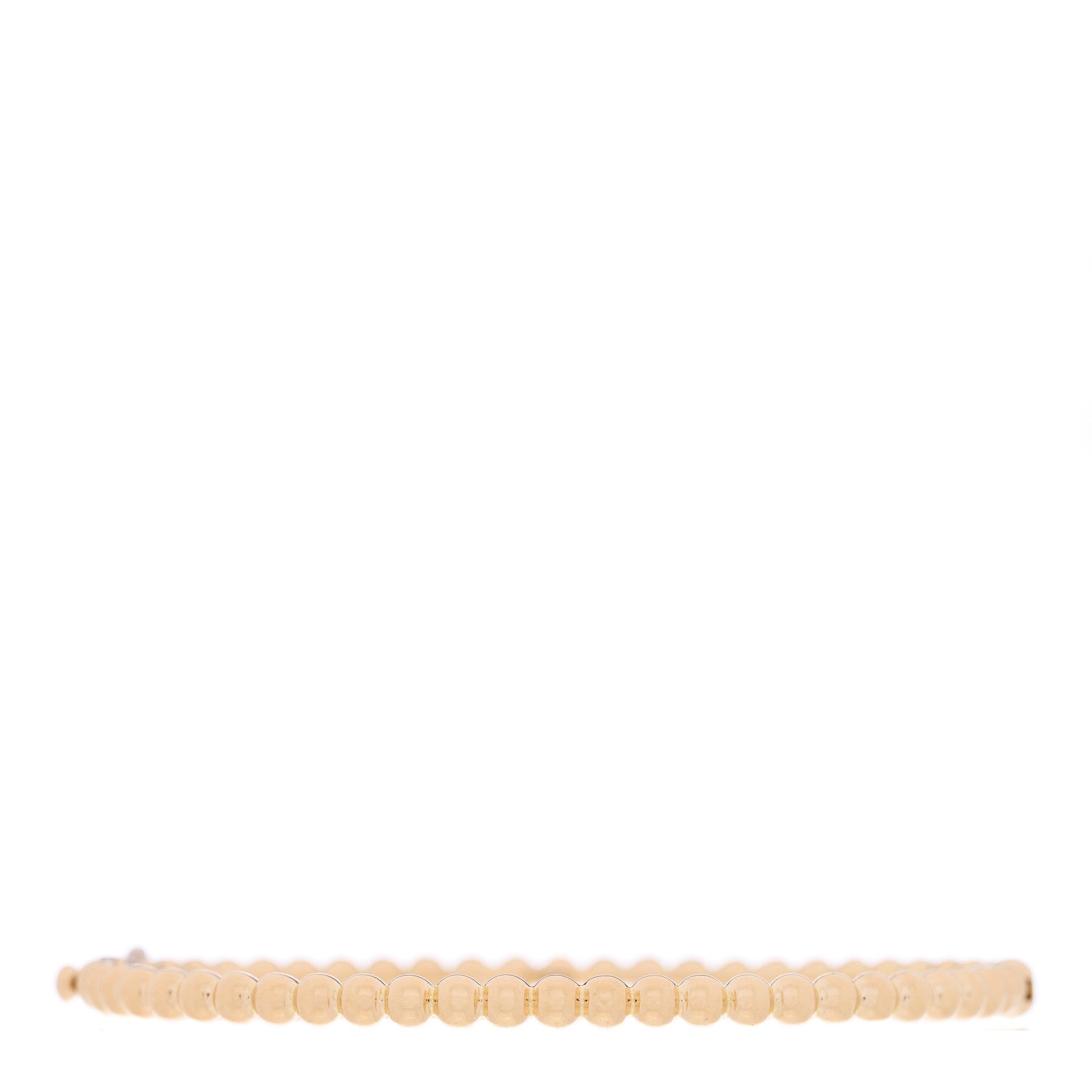 Van Cleef & Arpels 18K Yellow Gold Perlee Pearls of Gold Bracelet M 1 of 8