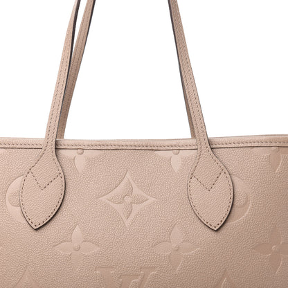 Louis Vuitton Empreinte Monogram Giant Neverfull MM Tourterelle 13 of 14