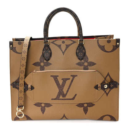 Louis Vuitton Reverse Monogram Giant Onthego Voyage 1 of 9