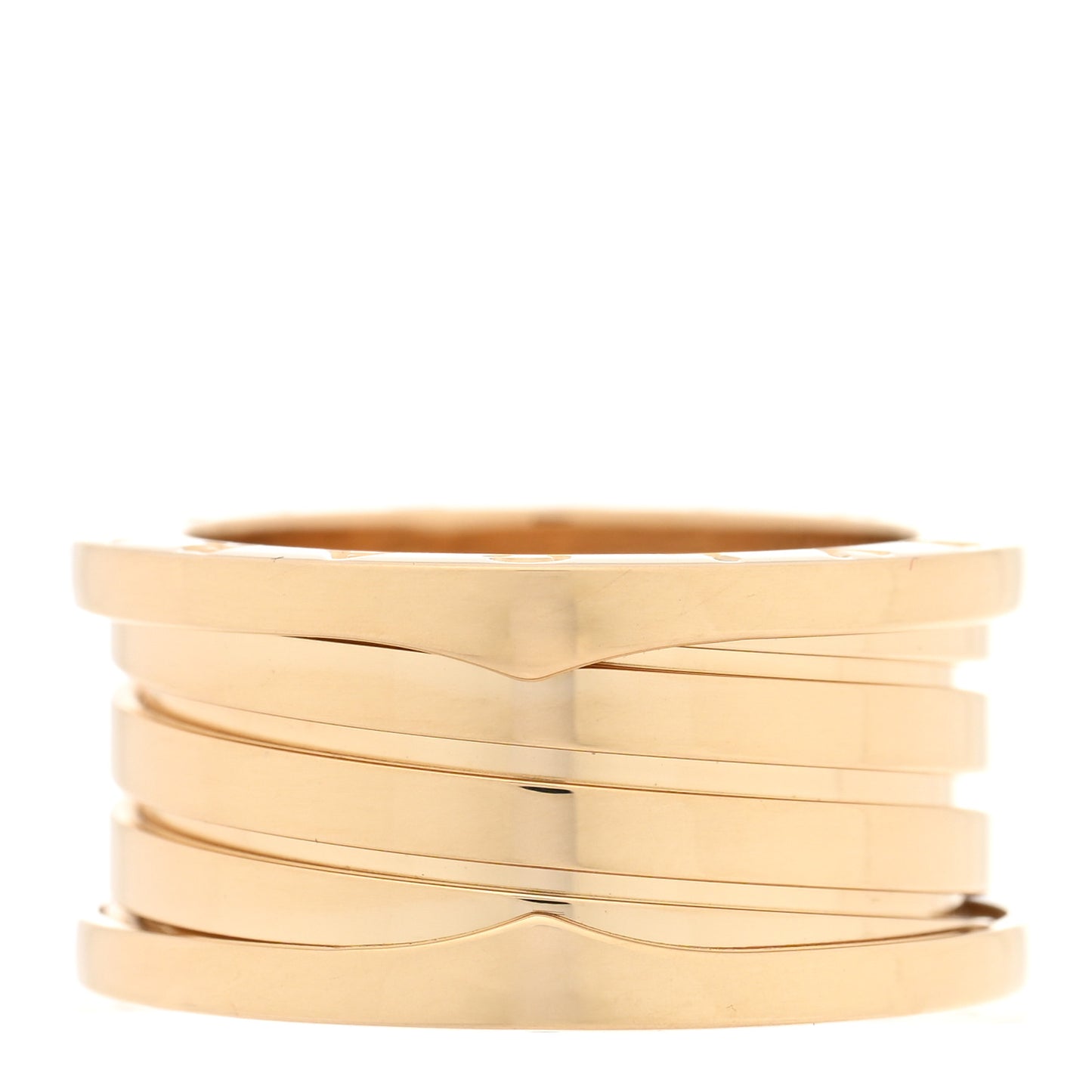 18K Yellow Gold B.Zero1 Four-Band Ring 57 8