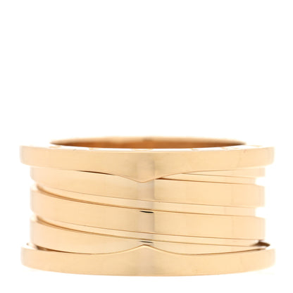 Bulgari 18K Yellow Gold B.Zero1 Four-Band Ring 57 8 3 of 4