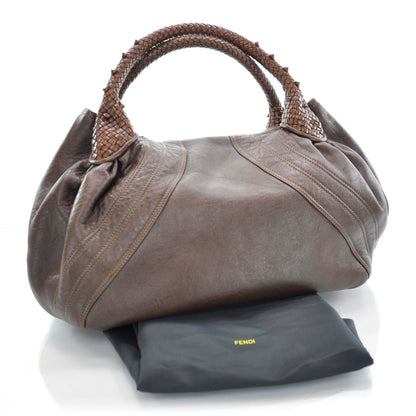 Fendi Nappa Nuvolata Spy Cognac 3 of 10
