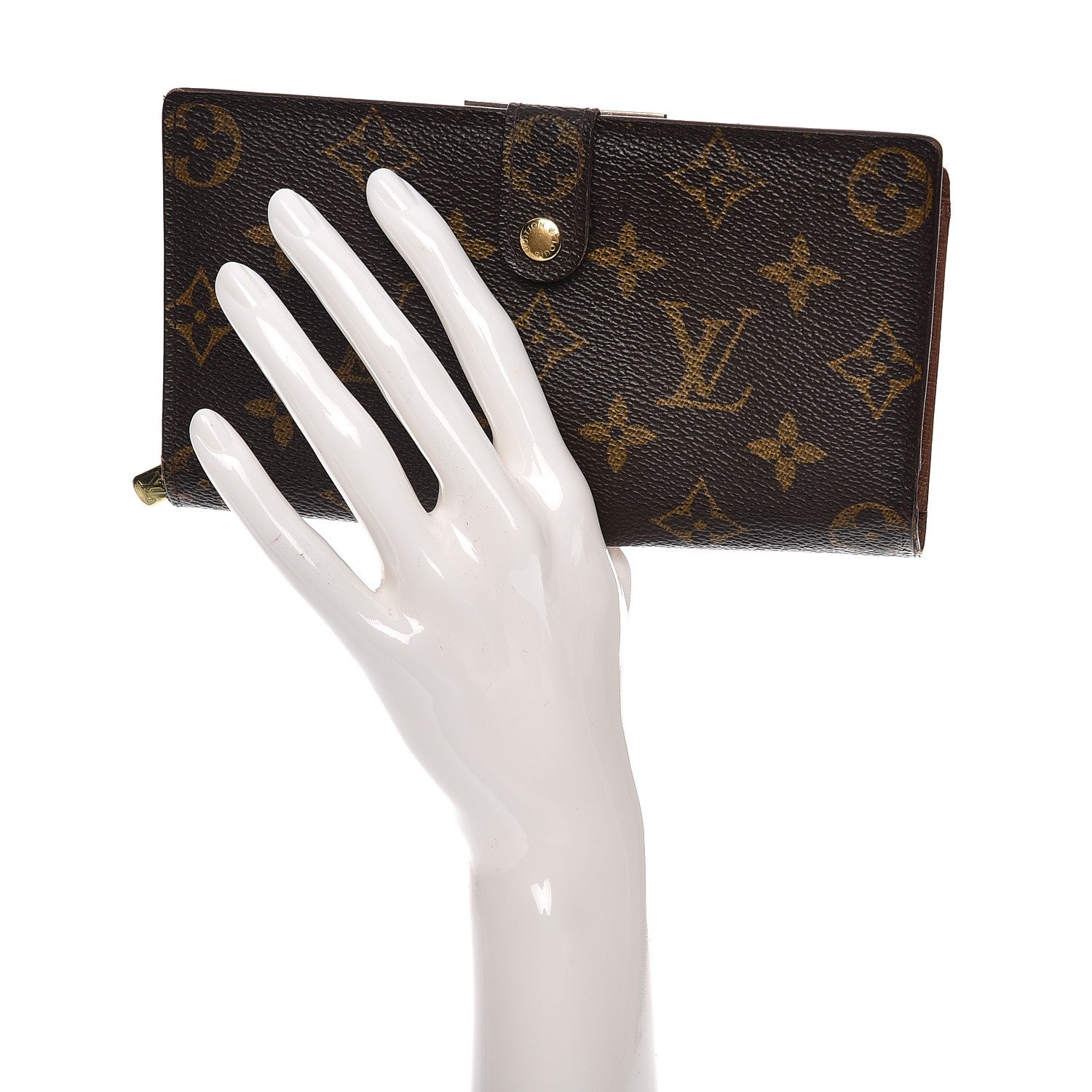 Louis Vuitton Monogram Continental French Purse Wallet 2 of 12