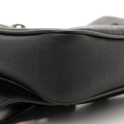 Gucci Soft GG Supreme Monogram Web Belt Bag Black Grey 9 of 10