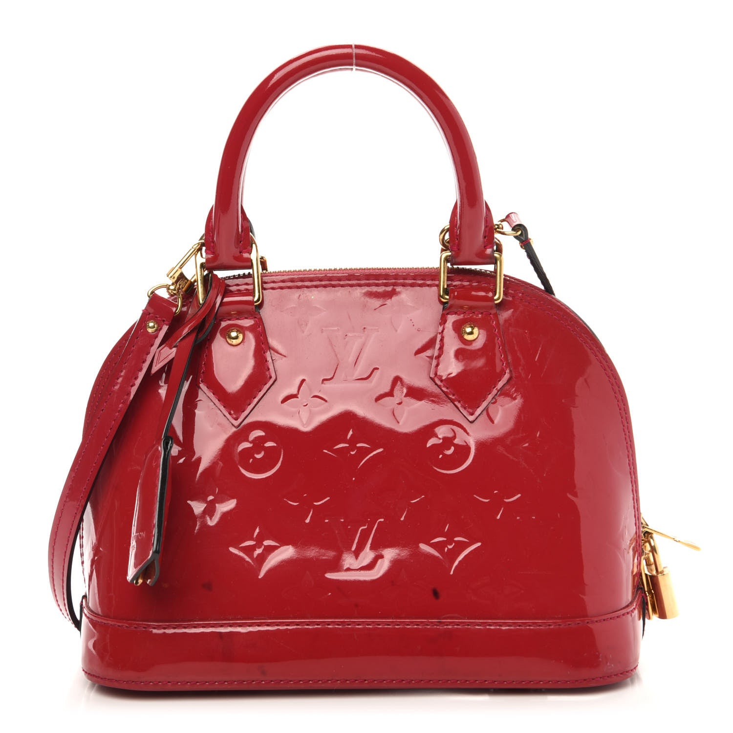 Louis Vuitton Vernis Alma BB Pomme D'Amour 1 of 13