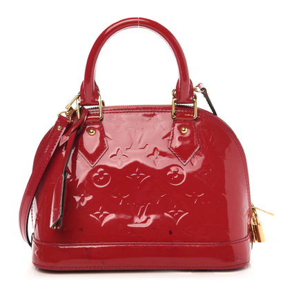 Louis Vuitton Vernis Alma BB Pomme D'Amour 1 of 13