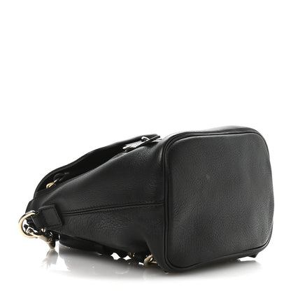 Chloe Suede Calfskin Mini Faye Backpack Black 4 of 10