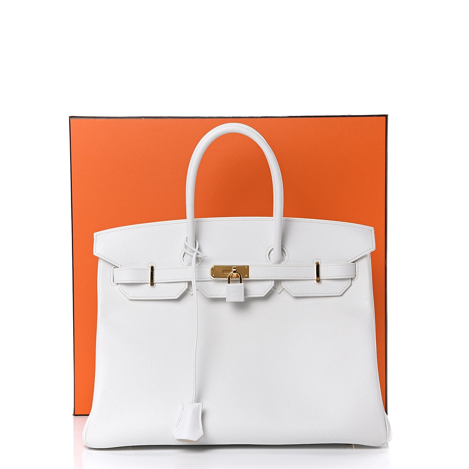 Hermes Epsom Birkin 35 White White 32 of 32