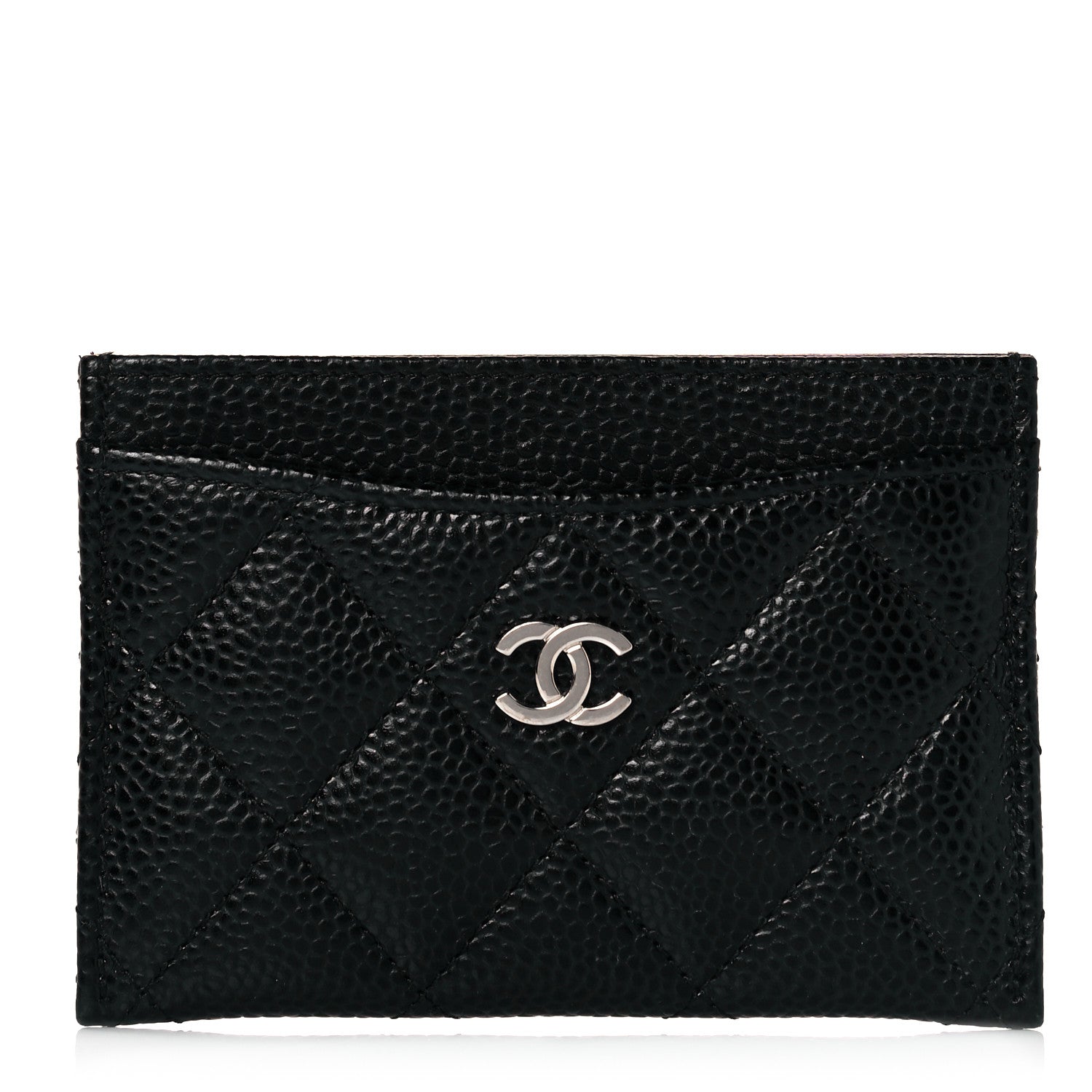 Chanel Caviar Quilted Card Holder Black 1 of 11