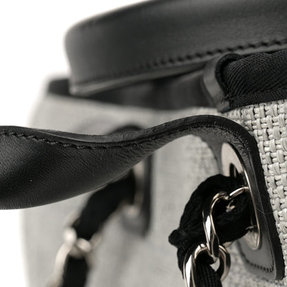 Chanel Canvas Medium Deauville Tote Grey 11 of 11