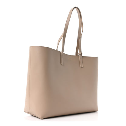 Saint Laurent Calfskin Large Shopping Tote Dark Beige 4 of 13