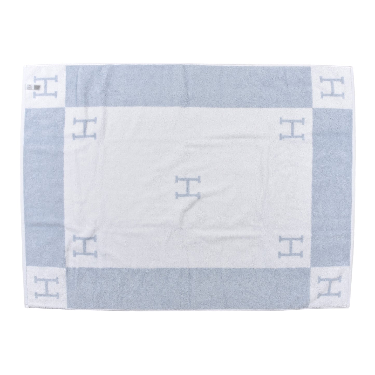 Cotton Avalon Bath Towel Bleu Glacier