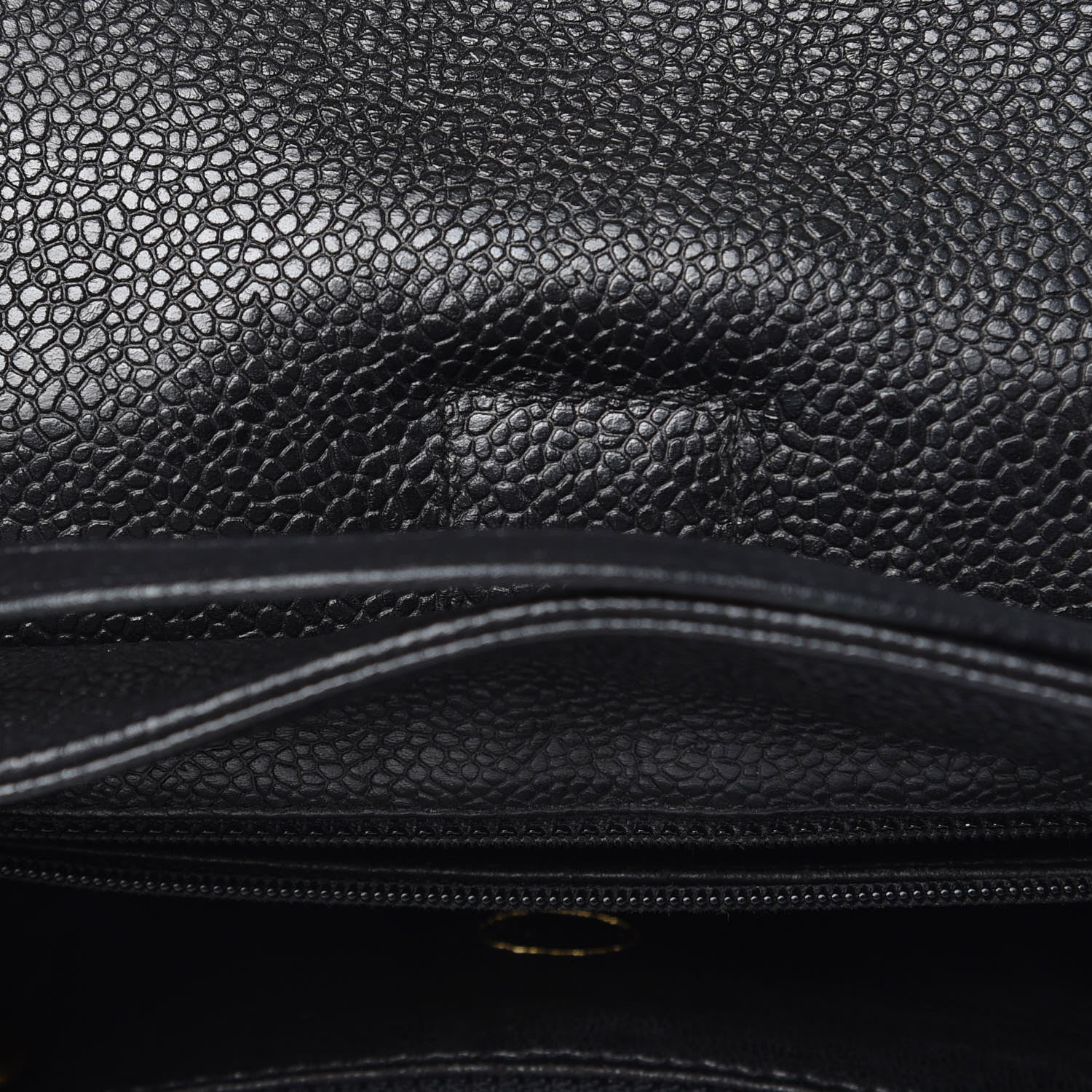 Chanel Caviar CC Backpack Black 11 of 13
