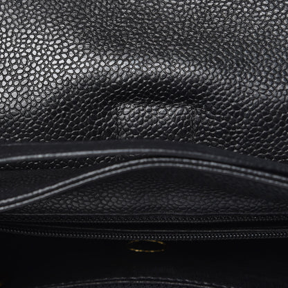 Chanel Caviar CC Backpack Black 11 of 13