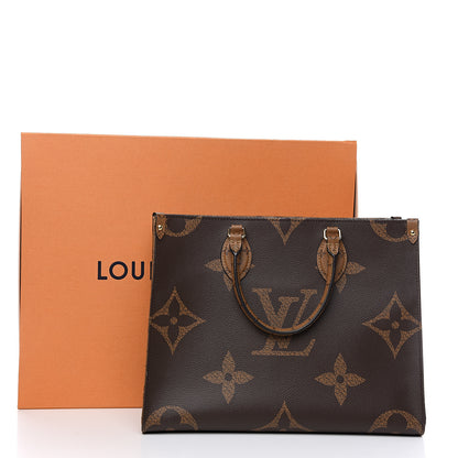 Louis Vuitton Reverse Monogram Giant Onthego MM 9 of 9