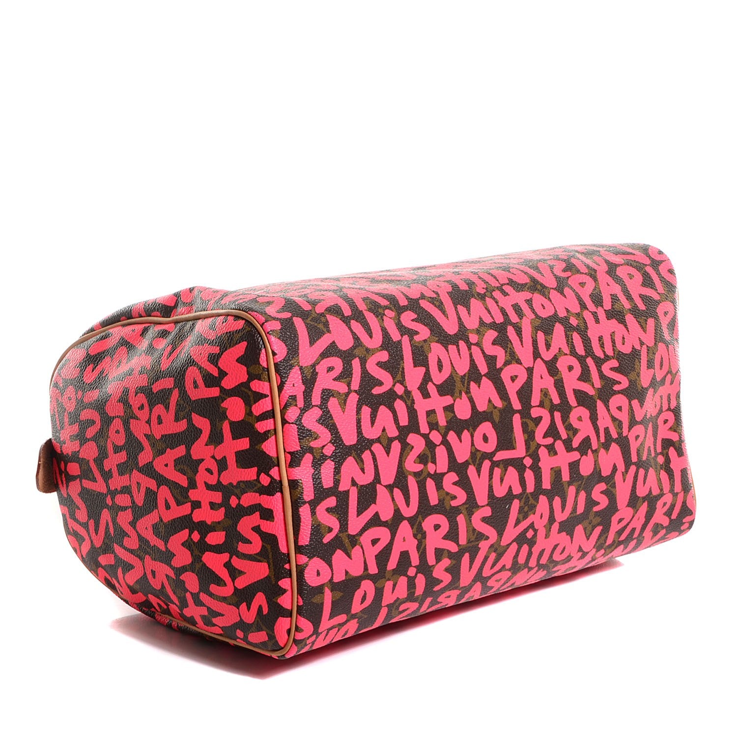 Louis Vuitton Monogram Graffiti Speedy 30 Fuchsia 4 of 7