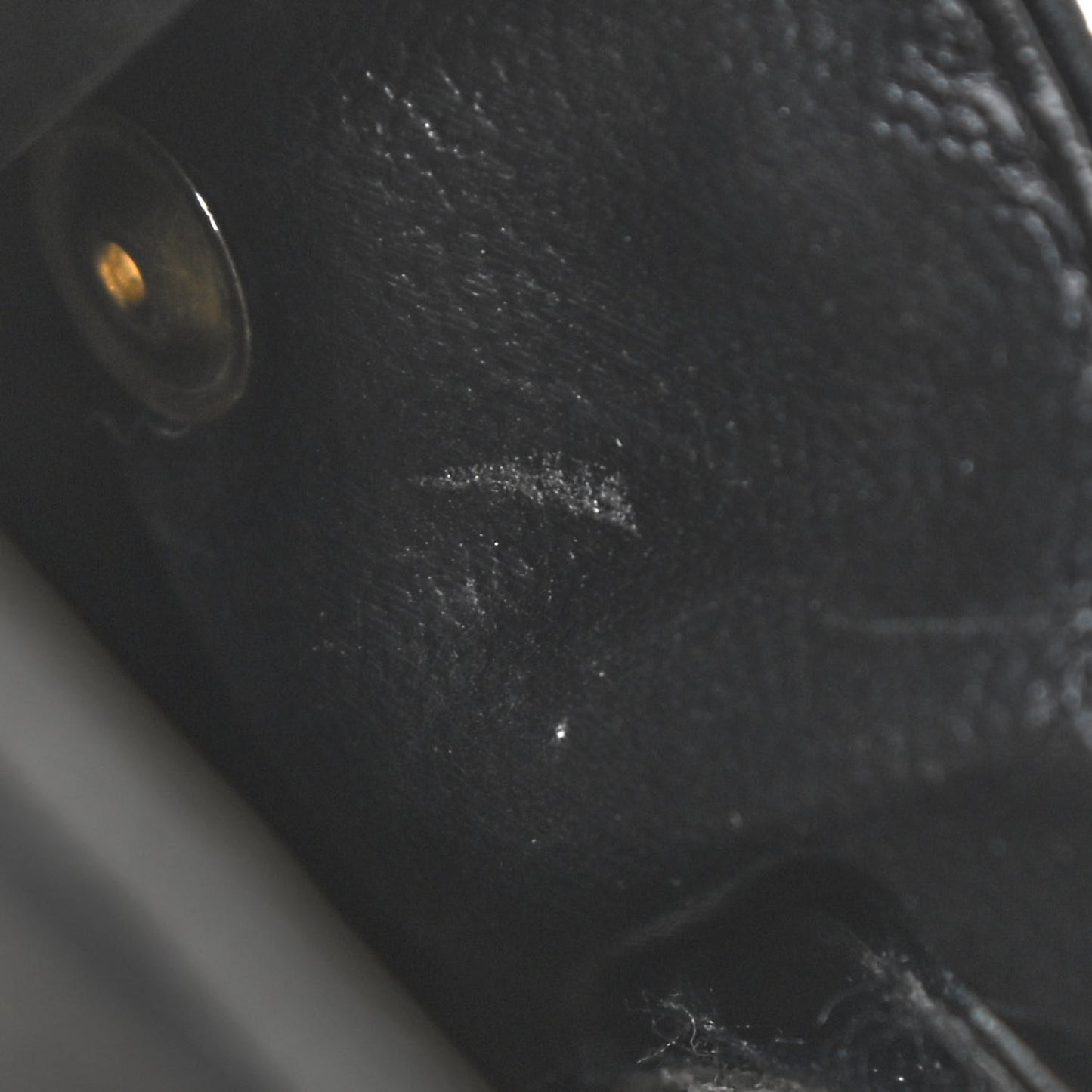 Grosgrain Quilted Micro Flap Bag Black