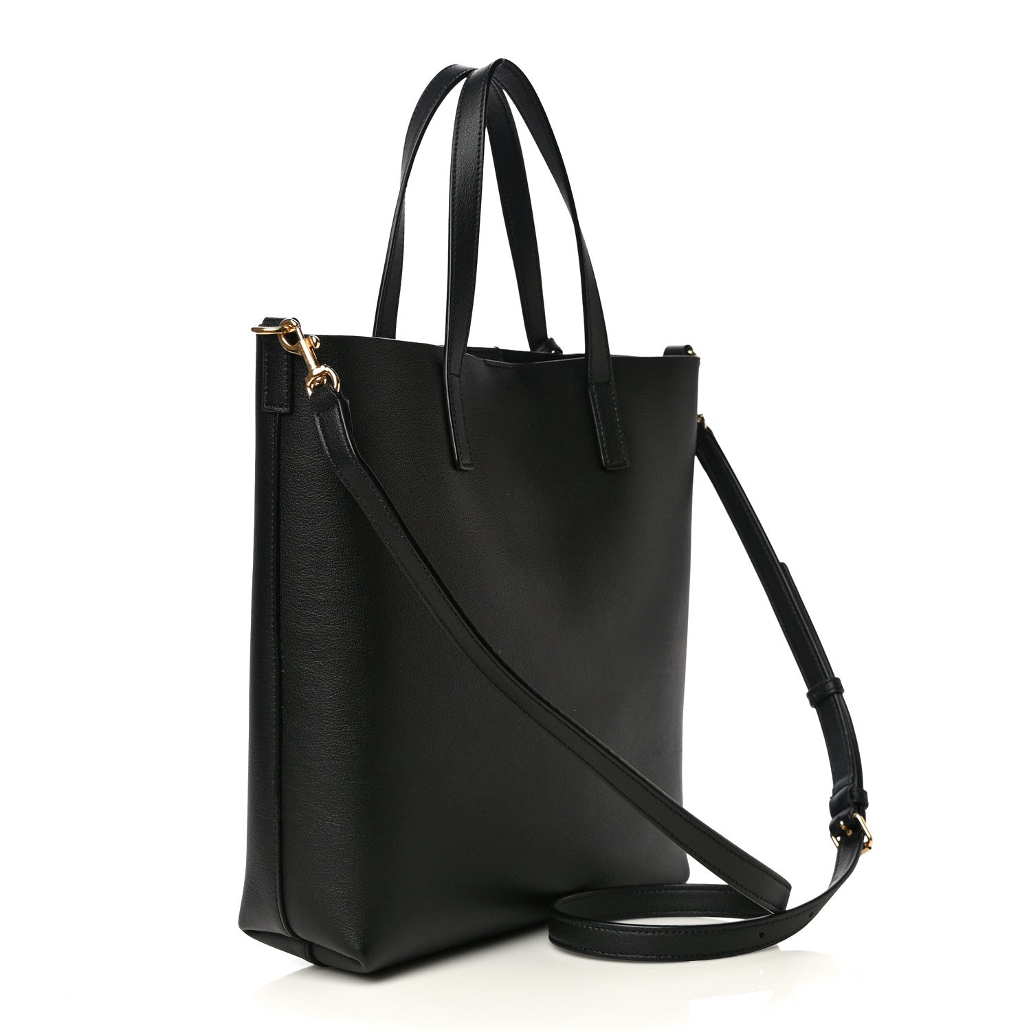 Saint Laurent Calfskin Toy Shopping Tote Black 3 of 12