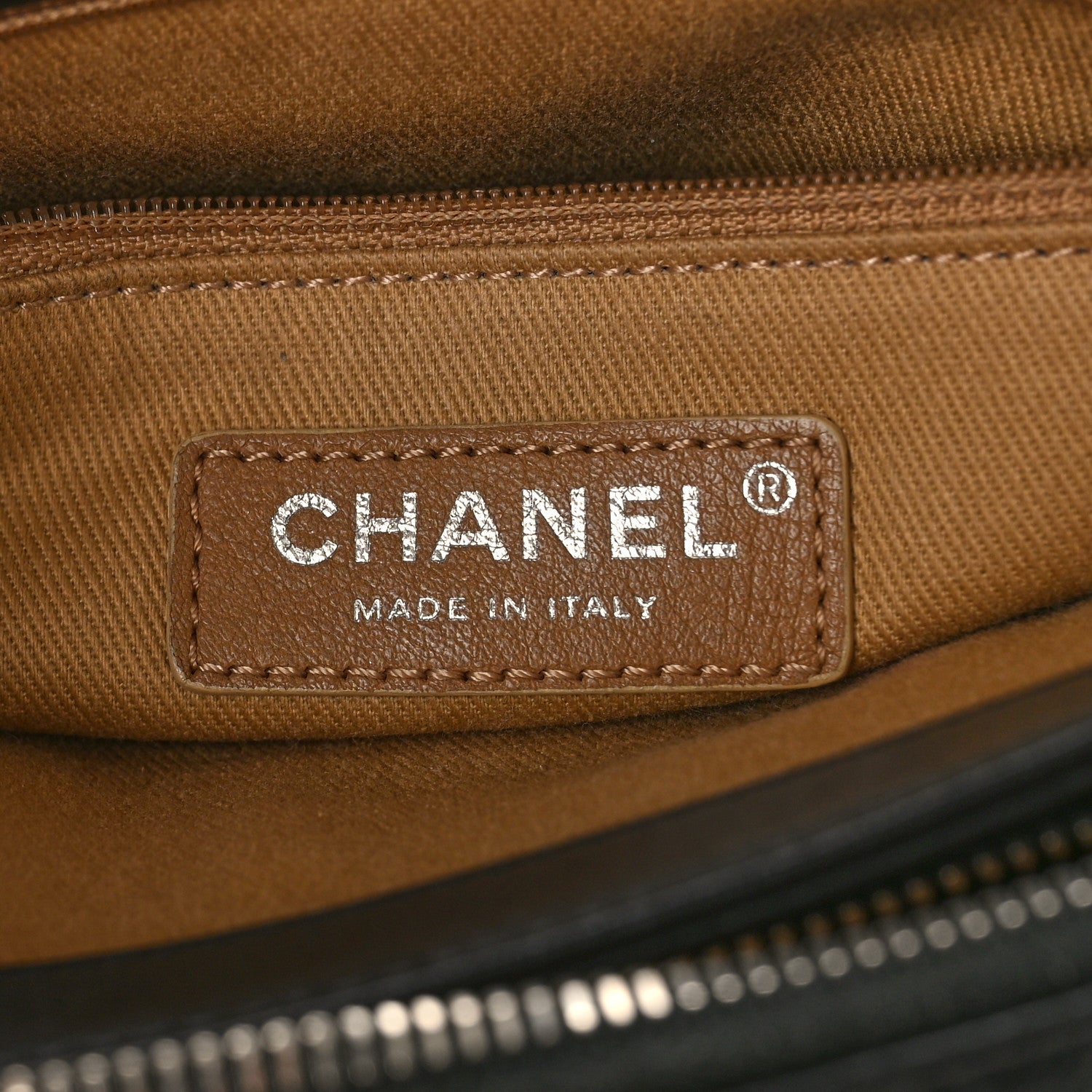 Chanel Aged Calfskin Quilted Express Zip Around Flap Black 6 of 11