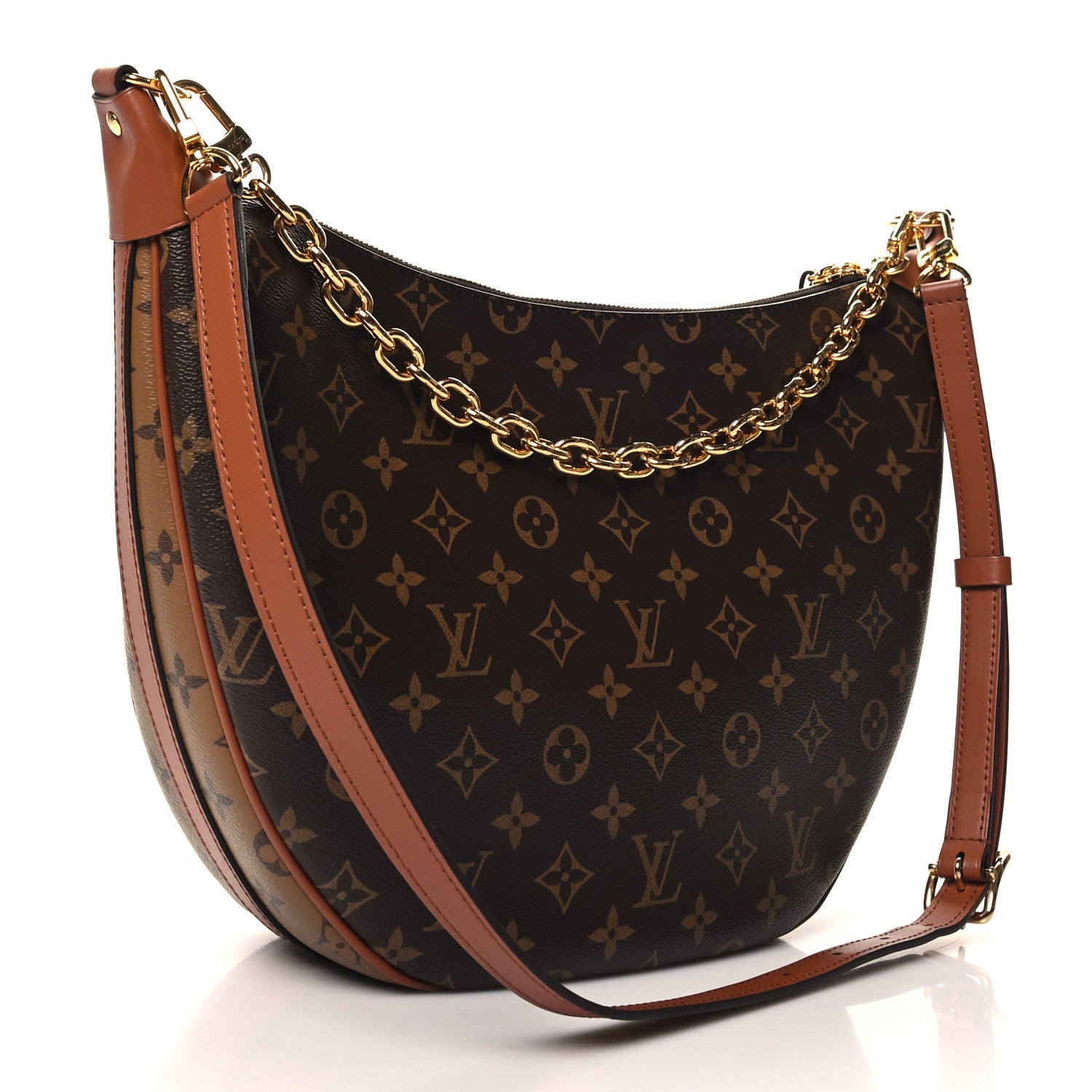 Louis Vuitton Reverse Monogram Loop Hobo 3 of 9