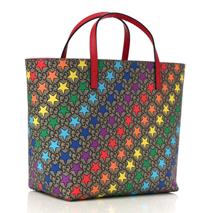 Gucci GG Supreme Monogram Childrens Star Print Tote Multicolor 3 of 11